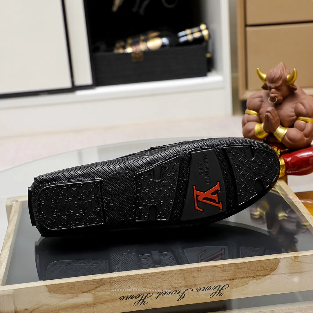 Men's shoes 💰360 💰 LV Louis Vuitton's top-quality Peaches men's shoes 💯Original copy of the official website, the upper is made of imported official website 1:1 material ❌Italian 🇮🇹 cowhide surface, imported pigskin lining. It’s definitely not made with ordinary craftsmanship, it’s the model used by celebrities! The factory’s craftsmanship is designed to create the most perfect shoes for trendy men! Colors available! 38-45 yards